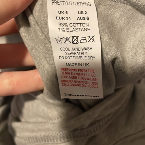 2 for 1 Pretty Little Thing Grey Unitards/Romper - Picture 15 of 15